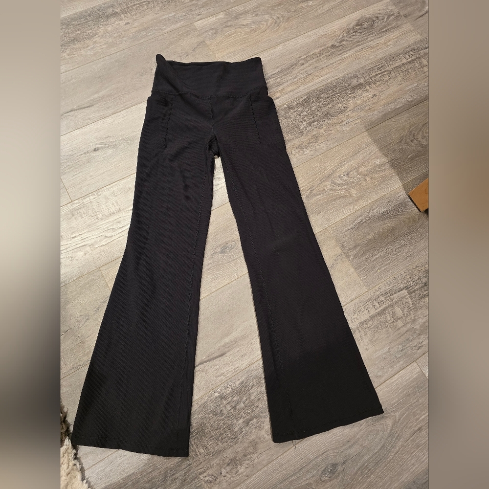 Athleta Black Wide Leg Pants